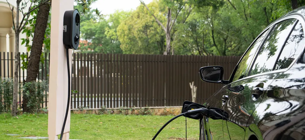 Charge a car with AutoBot EV charger